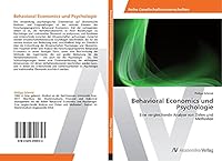 Behavioral Economics und Psychologie 363939965X Book Cover