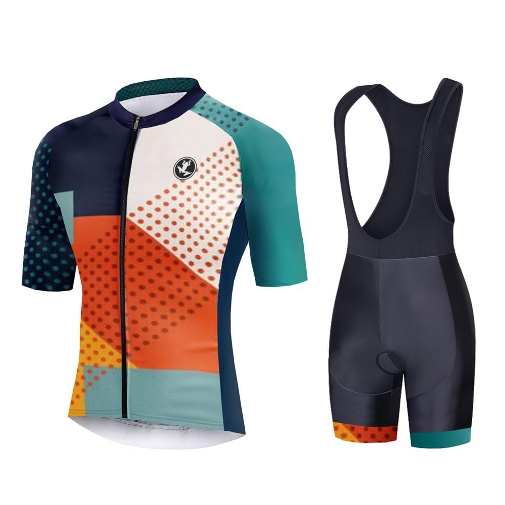 UGLY FROG 2025 Fahrrad Trikots & Shirts Bekleidung Herren - Radfahrer - Mountain-Bike - MTB - BMX - Biker - Rennrad - Outdoor - Downhill Jersey- Freeride - Special Designs Kurz/Langarm UFDSJ05