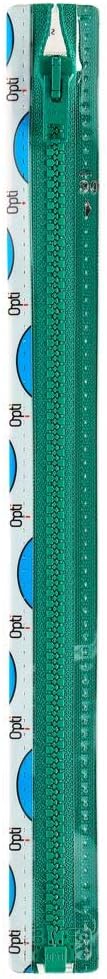Opti P60-50-00433 Zip, 100% Polyester, 00433 Green, 50 cm