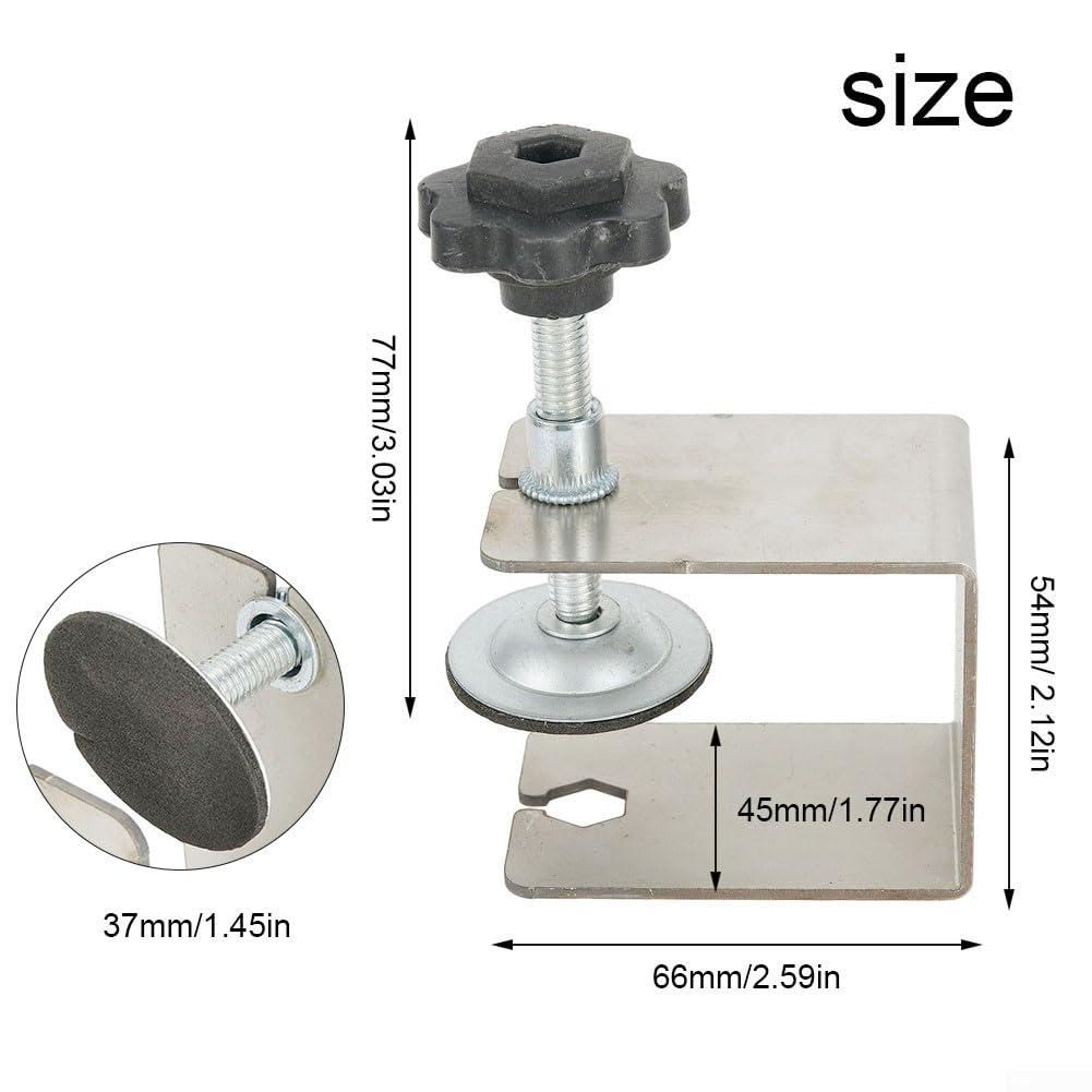 Serre-Joints De Pose Pour Façades De Tiroirs – Pince Acier Inox Antirouille, Outil Précis Pour Installation & Rénovation Meuble