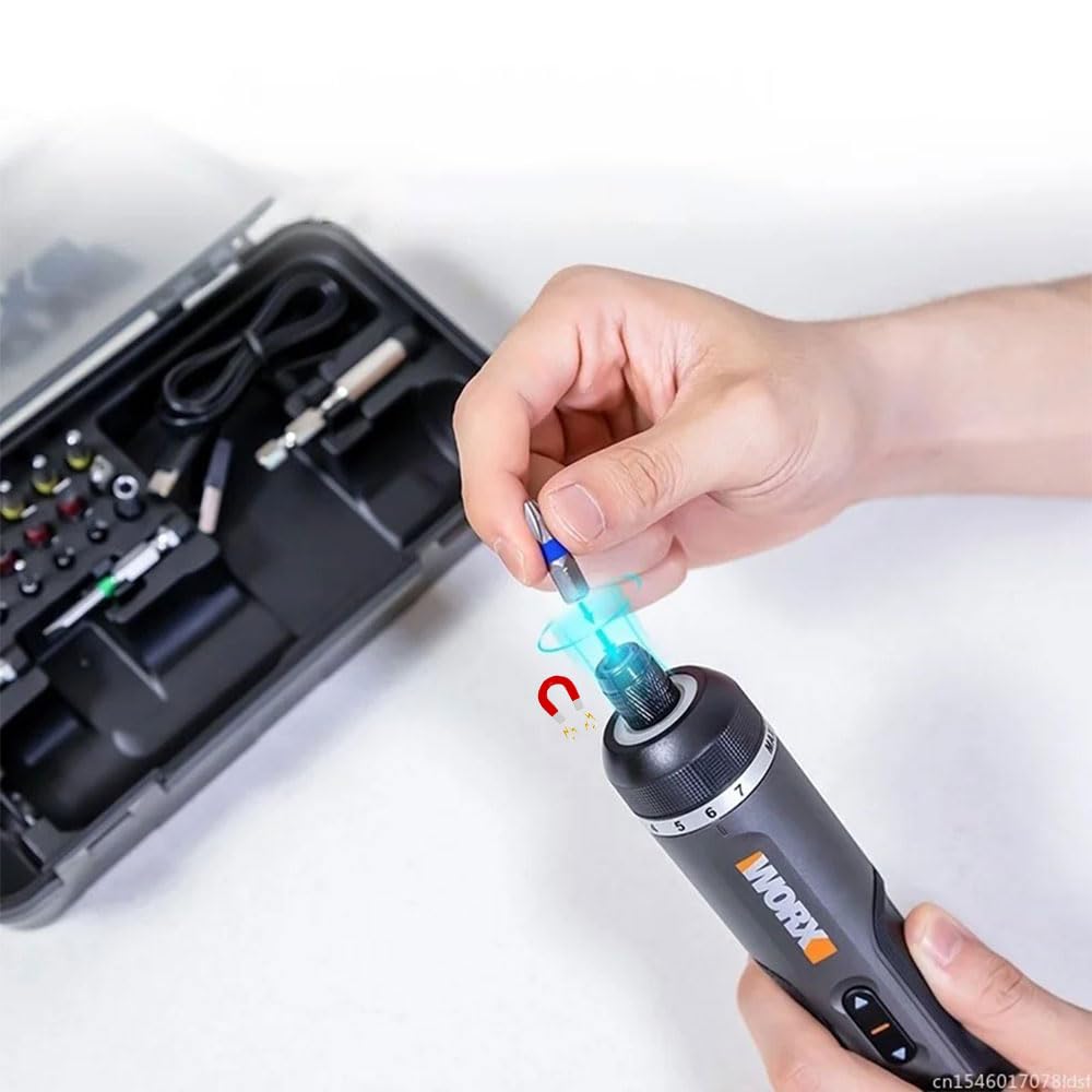 WORX WX242 Akku-Schraubendreher 4V + 30 Bits