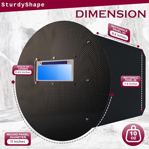 SturdyShape Carbon Fiber Pancake Hood