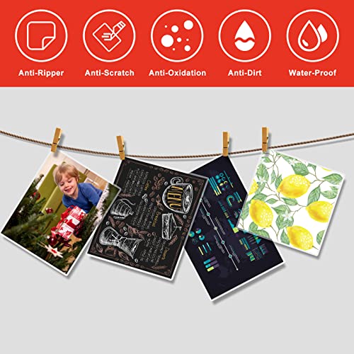 [3Mil 100 Pack] Inpourpack Laminating Pouches, 3 Mil Clear Thermal Laminating Pouches 9 X 11.5 Inch Laminating Sheets For Laminator, Holds 8.5 X 11 Inch Sheets #TOP4