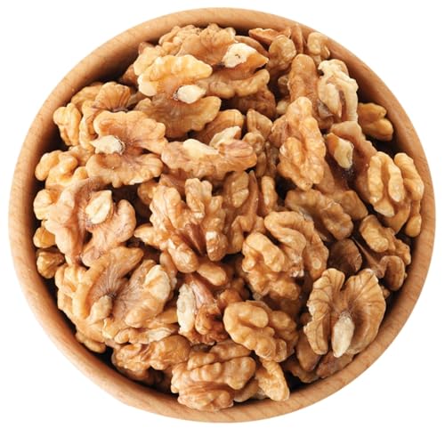 Image of LILA DRY FRUITS Walnut Kernals 400 g | 100% Natural Raw Walnuts Grade-8pcs | Akrot Giri Dry Fruit Rich in Iron and Protein | Ideal for Breakfast | Low in Calorie Nuts | Perfect for Gifting