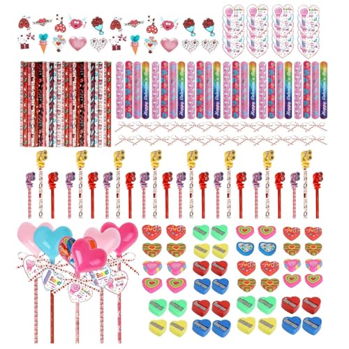 Papeterie Saint-Valentin kit cadeaux pour fête d'école et petits cadeaux d'anniversaire
