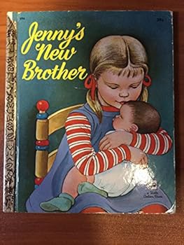 Hardcover Jenny's New Brother - Little Golden Book