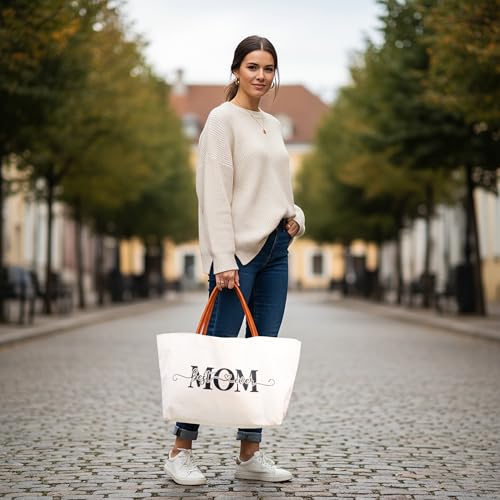 Bolsa Tote Best Mom Ever para Mujer miniatura 3