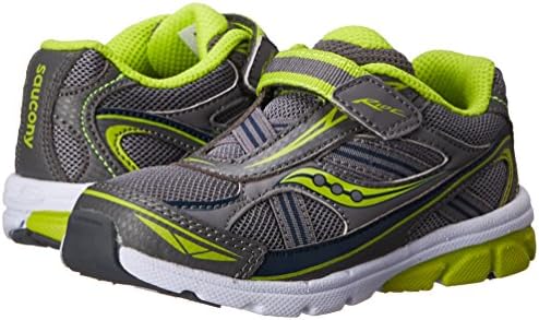 Saucony Boys Baby Ride Sneaker (Toddler/Little Kid),Grey/Lime,6 M US Toddler | Image 6
