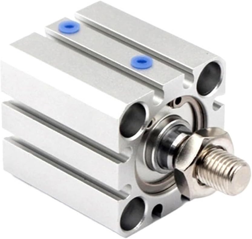 CQSB Small Double Acting Thin Cylinder CQSB12 CQSB16 CQSB Small Double Acting Thin Cylinder CQSB12 CQSB16(Size:Stroke 40mm,Color:Bore 16mm)