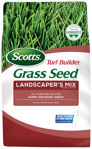Scotts Turf Builder Grass Seed Landscaper's Mix for Sunny and Shady Areas, 7 lbs.