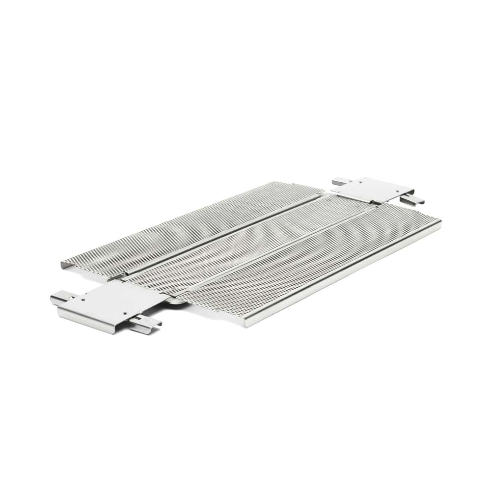 De Buyer - Moule rectangulaire GEOFORME dépliable à charnières en inox perforé - 35 x 7 x 7,5 cm -, Gris