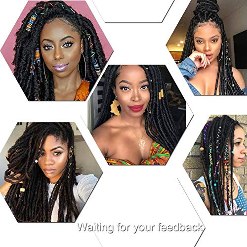 Silk-co 45cm Dread Extension Capelli Finti Rasta