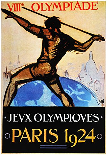 Official Paris 1924 Poster 18x24