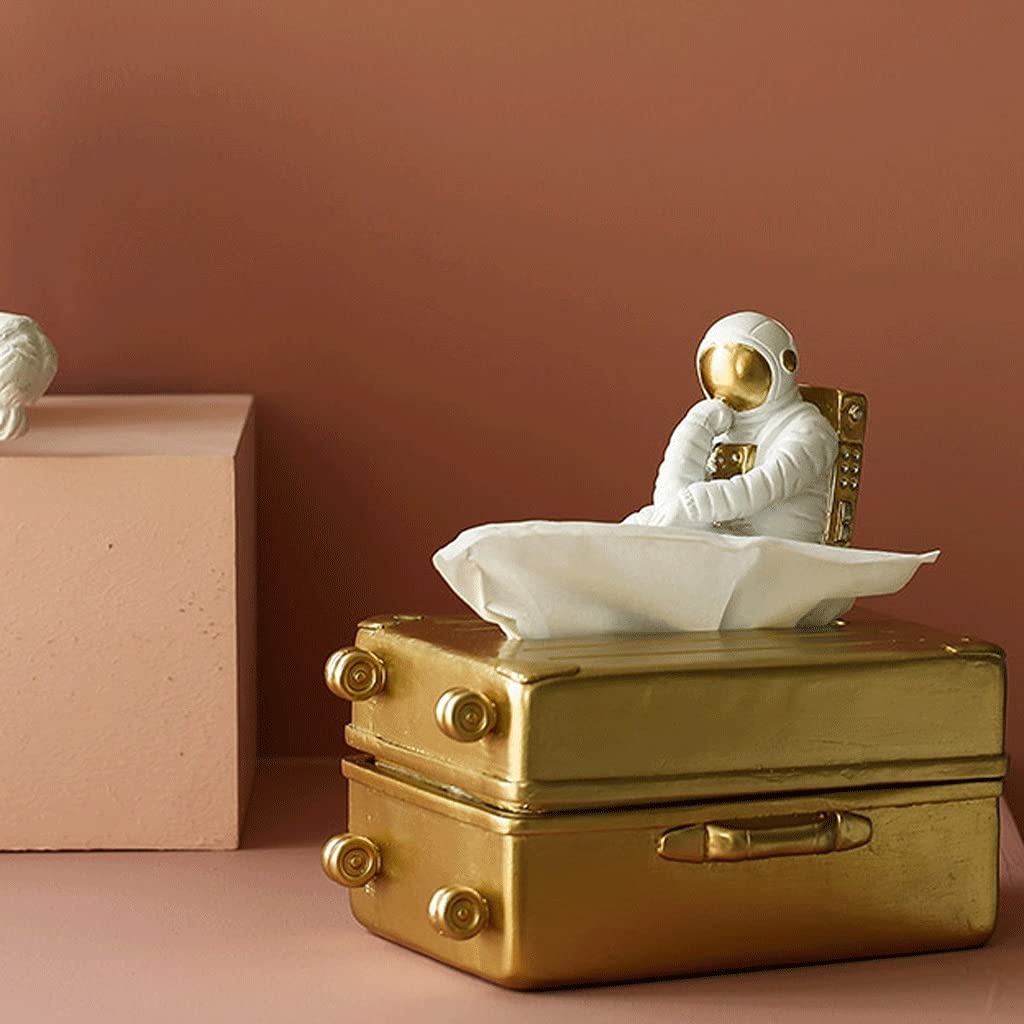 Portafazzoletti Multifunzionale Casella decorativa creativa della scatola del tessuto domestica della camera da letto della camera da letto della camera da letto del desktop del desktop del vassoio de