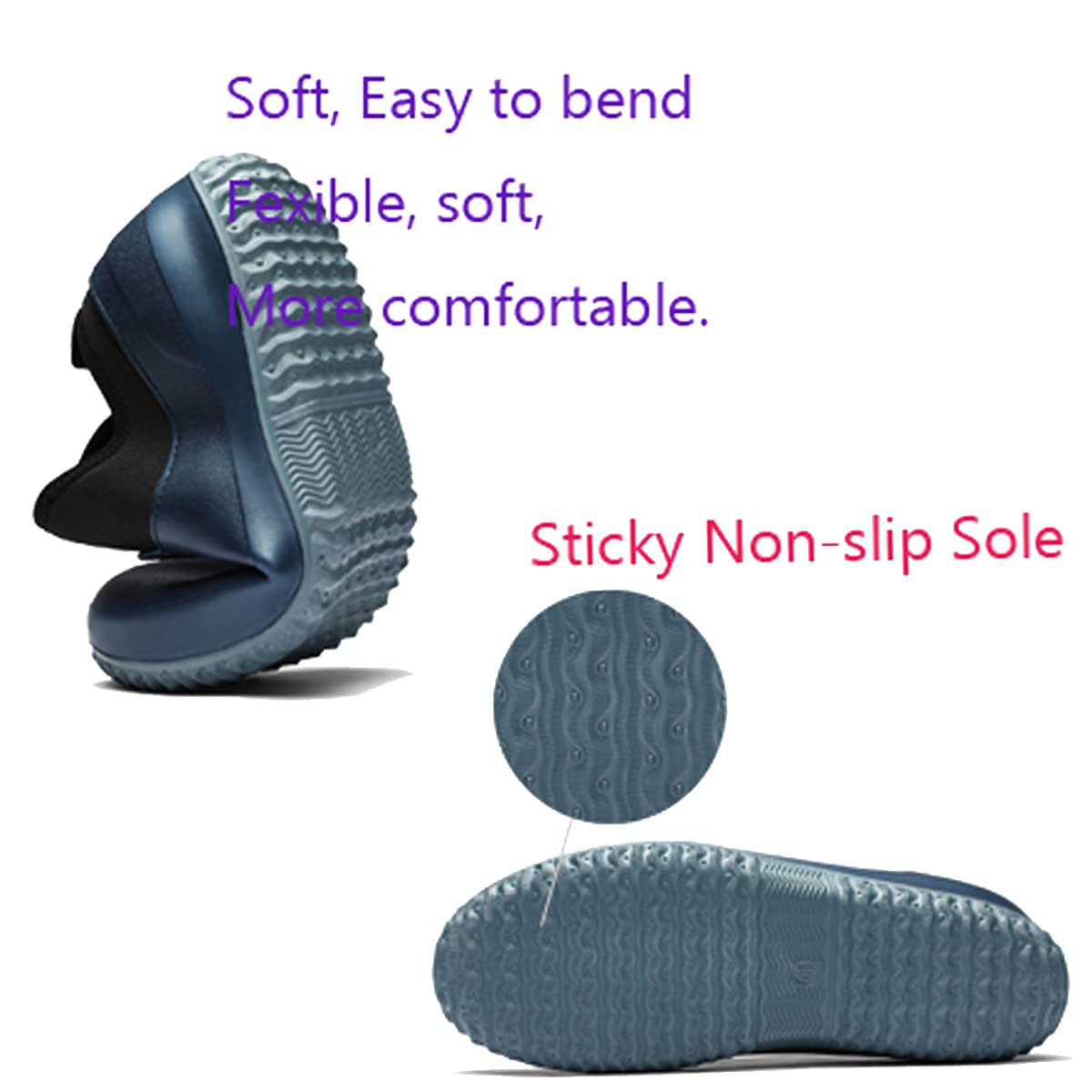 Zapatos de Chef para Hombre, para Cocina, Antideslizantes, para Servicio de Alimentos, Antideslizantes, Impermeables, a Prueba de Aceite, cómodos, de Trabajo, para Chef, Restaurante, sin Cordones