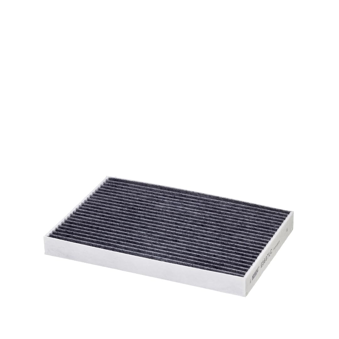HENGST FILTER Filtre d'habitacle E3937LC filtre à pollen Filtre à charbon actif Hauteur: 30 Largeur: 200 Longueur: 302 Compatible avec VOLVO FM FH II FMX III FM II FH 16 II