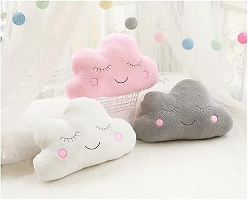 Miniatura 4 de Almohada de felpa suave de ELONEL con estrellas, luna y nube, cojín de cama, cojín para el hogar, oficina, sofá, asiento de automóvil, suministros