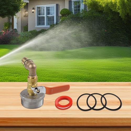 Robinet inox pour fût 200L de qualité supérieure anti-acide