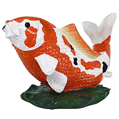 Design-Toscano-EU59307-Kohaku-Asian-Koi-Piped-Spitter-Statueorange