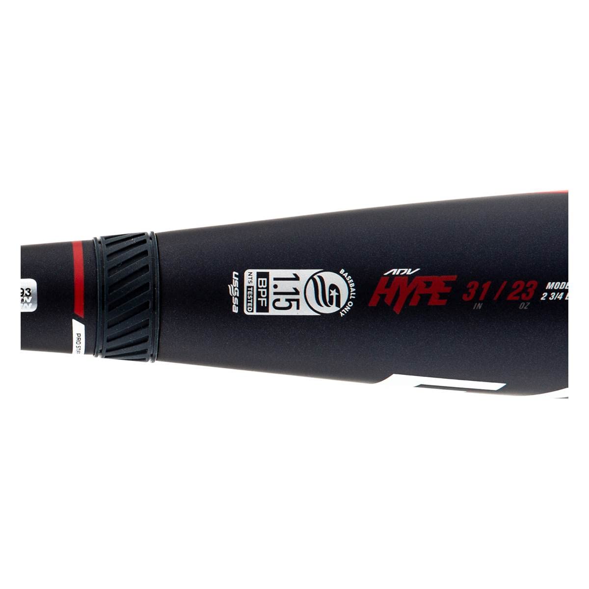 Easton Hype - Bate de béisbol | USSSA | caída -8/-10 | Barril de 2 3/4 Pulgadas | 2 Piezas compuestas
