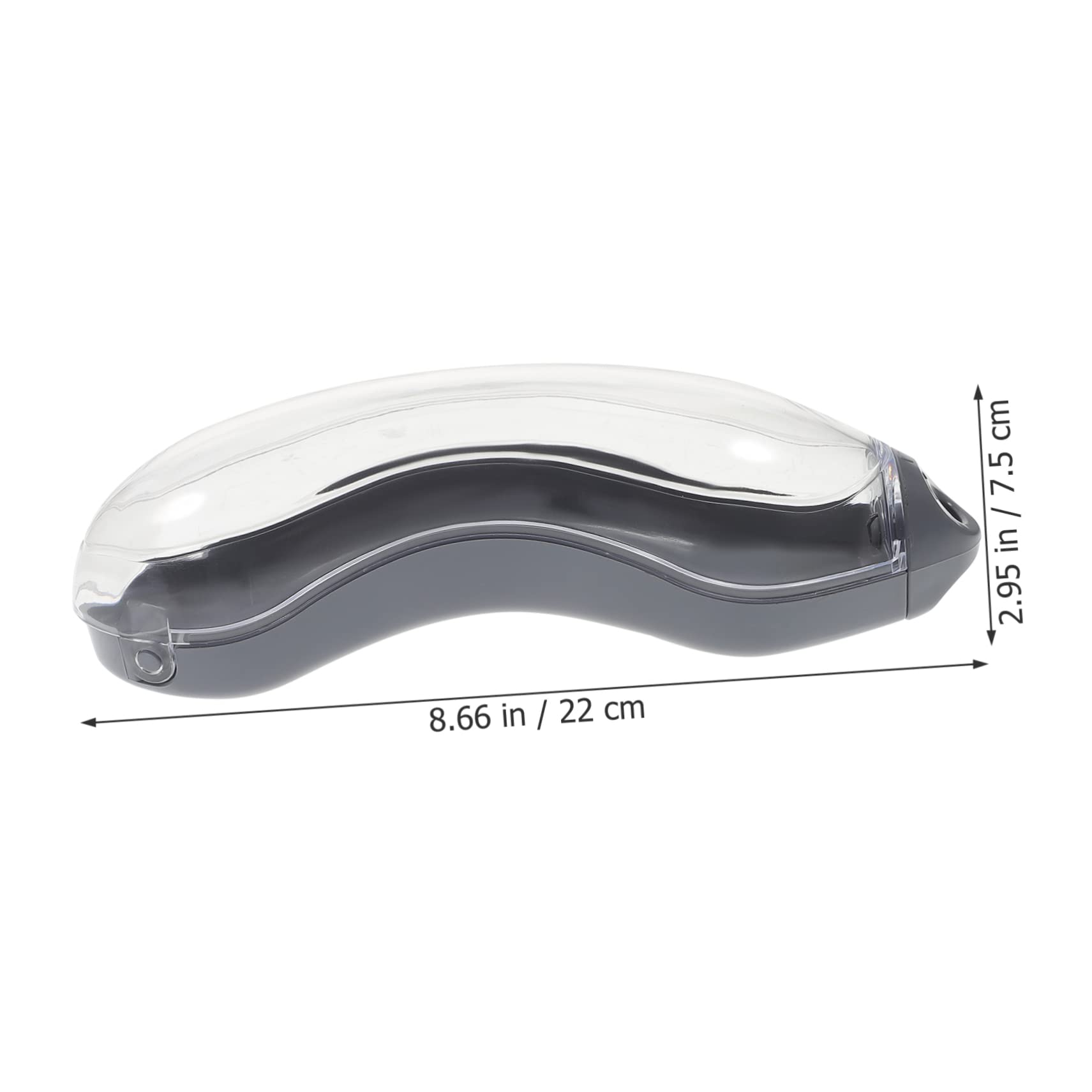 Homoyoyo 3 fundas para gafas de sol, organizador de almacenamiento transparente, contenedor de viaje, estuche para gafas de natación