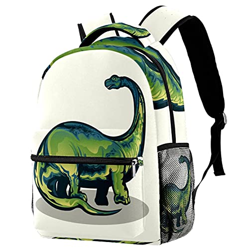 Sac à dos dinosaure pour ordinateur 14 pouces multicolore écolier
