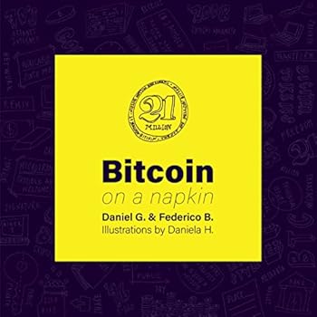 Hardcover Bitcoin on a napkin Book