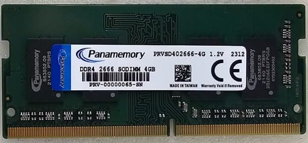 Pamięć 8 GB 1Rx8 PC4-21300S DDR4 2666 MHz SODIMM 1,2 V CL19 260-pinowa pamięć do laptopa