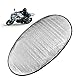 Jaerb Motorrad-Kissenschutz, Sonnenschutz, Gefaltet, Cooles Motorrad-Kissen für Motorräder (Schwamm-Stil)