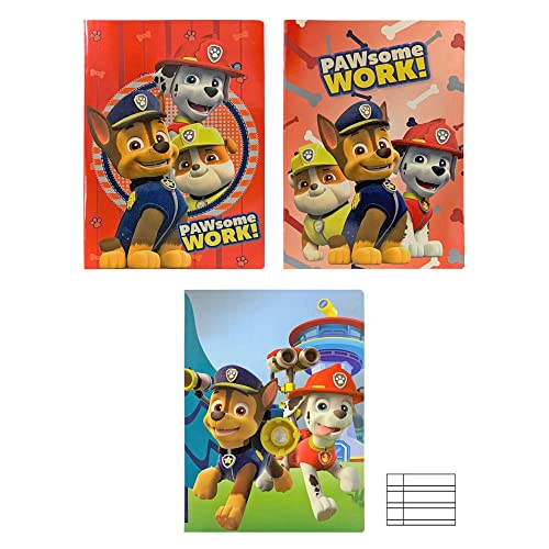 Astro Europa Kit Da 10 Max Quadernoni Paw Patrol Rigatura B