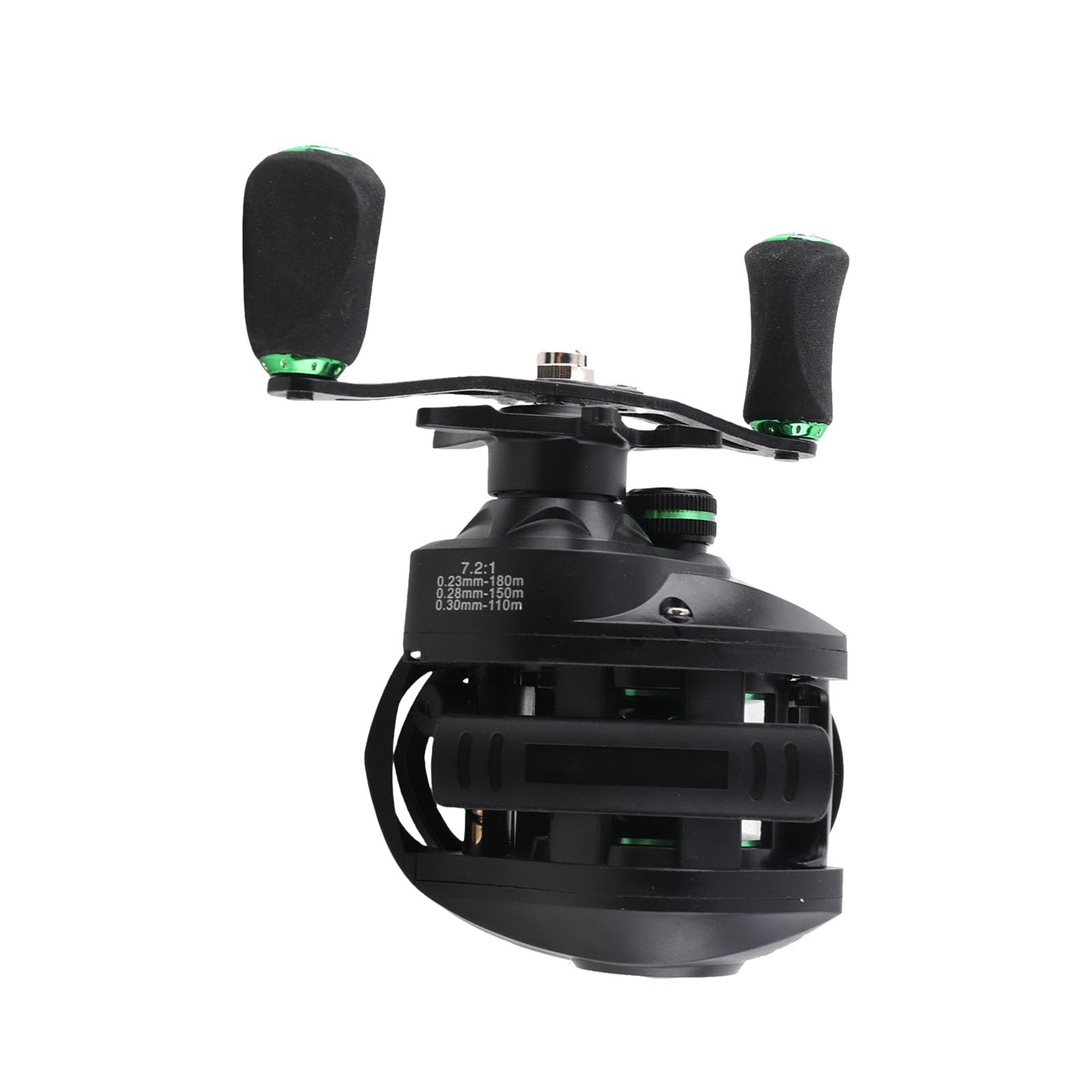 Keenso Fishing Reel Bearings, Baitcasting Reel, Magnetic Brake Technology, Metal Wheel Design for Left-Handed Fishing Enthusiasts, Freshwater and Saltwater Fishing, Fishing Reel Maintenance