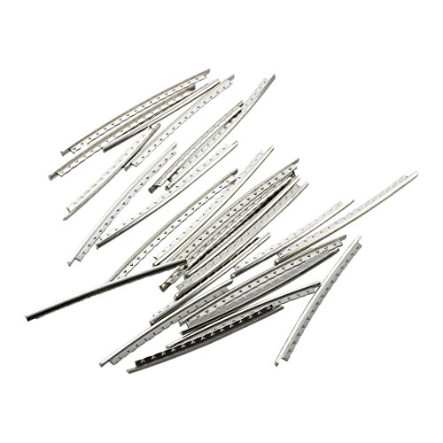 SODIAL SODIAL(R) 24pcs guitarra electrica traste alambre conjunto 2,2 mm