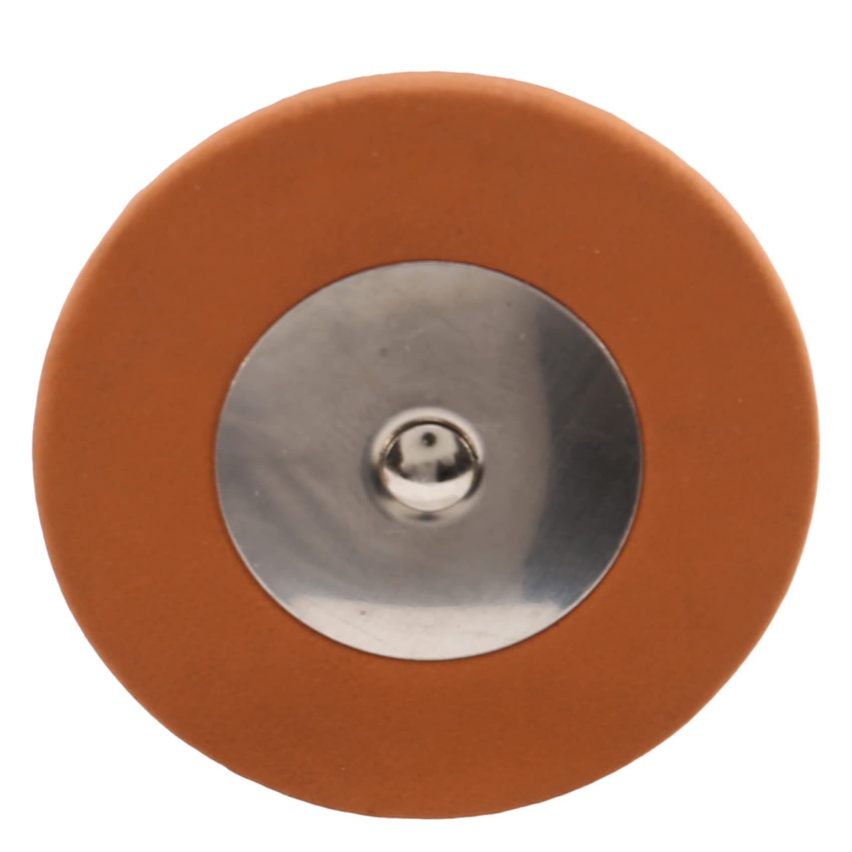 Lot de 25 tampons de saxophone ténor en cuir professionnels Orange Sax Pads de remplacement pour instruments de musique à vent Pièces et accessoires