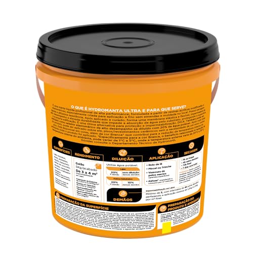 HYDROMANTA LIQUIDA ULTRA BRANCO GALAO 5 KG - HYDRONORTH