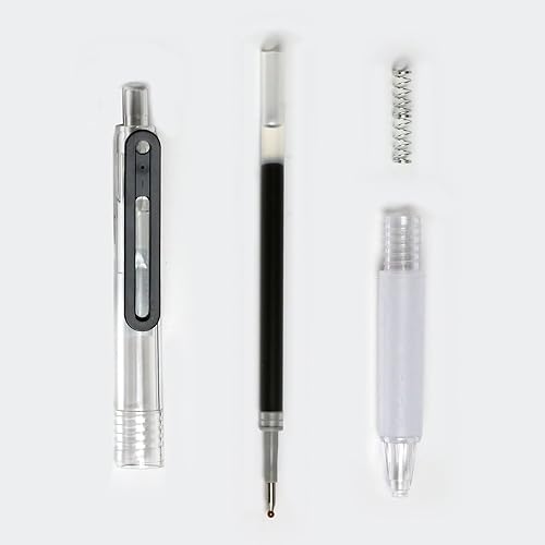 Miniatura 8 de XIZE SH Bolígrafos de gel ultra finos, paquete de 12 bolígrafos de gel de tinta negra de 0.015 in, tamaño de línea, bolígrafos de escritura suave