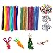 Produktbild Gearific 700-teiliges Pfeifenreiniger-Bastelset, einschließlich Pfeifenreiniger Chenille-Stiel, Glitzer-Pfeifenreiniger Chenille-Stiel und Pom Poms & Wiggle Eyes für Bastelbedarf