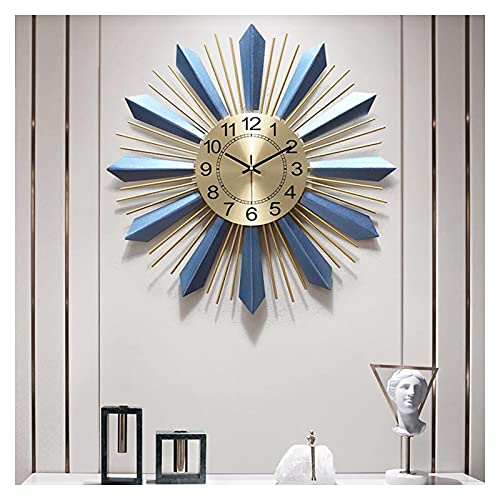 Horloge murale silencieuse pour chambre et grand salon sans bruit de tic-tac
