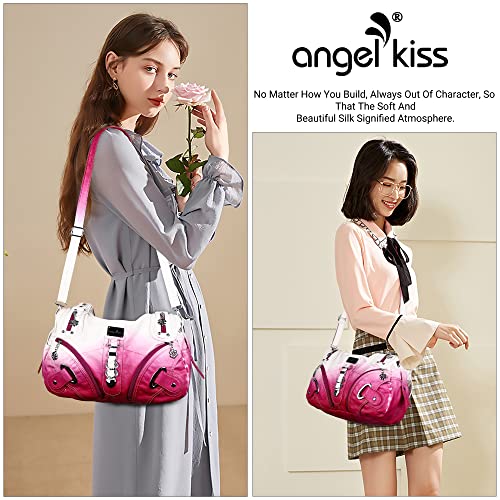 Angelkiss Hobo Purses And Handbags For Women Satchel Handbag Women Purses Large Daily Shoulder Bags #TOP6