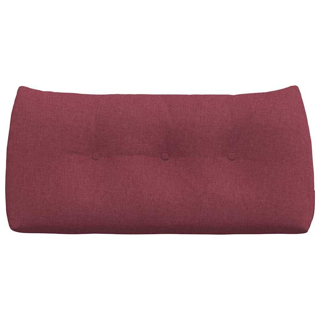 Cuscino ergonomico per la schiena, 100 x 24 x 50 cm, vellutato con imbottitura in poliestere e chiusura lampo, moderno cuscino per divano per soggiorno e camera da letto
