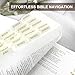 White Bible Tabs for Women & Men, Laminated Bible Tabs for Study Bible, Boho Theme Bible Tabs for Easy Navigation, Simplify Your Bible Reading Experience with Easy-to-Use Indexing Tabs