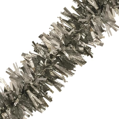 Brite Star 12ft Vintage Tinsel, Silver
