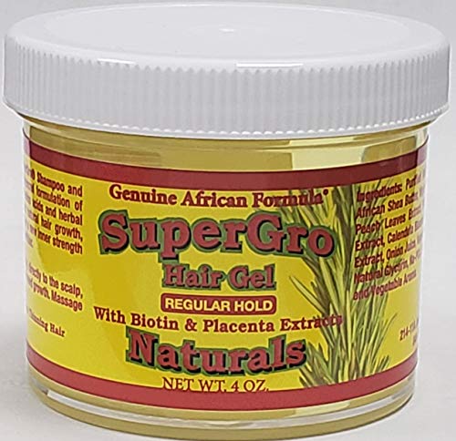 AFRICAN FORMULAS Supergrow Extra Hold Hair Gel, 16 OZ