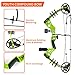 AKCHOER Compound Bow and Arrow Kit Youth Bow and Arrow Set, 15-45 Lbs Draw Weight, 18