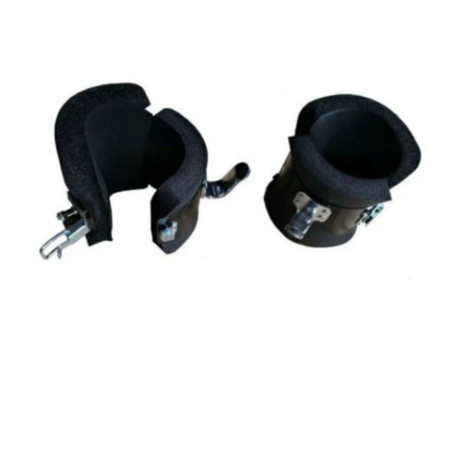 2 Pieces Inversion Boots Spinal Relief Inversion Boots Thick Foam Padding Fitness Equipment for Home Gym | Inversion Tables | Fitness Equipment & Gear | Fitness Running & Yoga-image-42