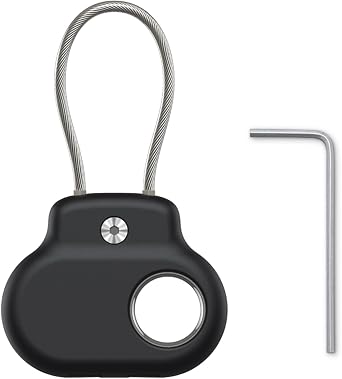 SmartTag2 Holder for Samsung Galaxy SmartTag 2 with Wire Cable, Anti Lost, Anti-Scratch Keyring Case for Pet Collar, Key, Bag, Luggage - 360  Protective Smart Tag 2 Accessory Cover
