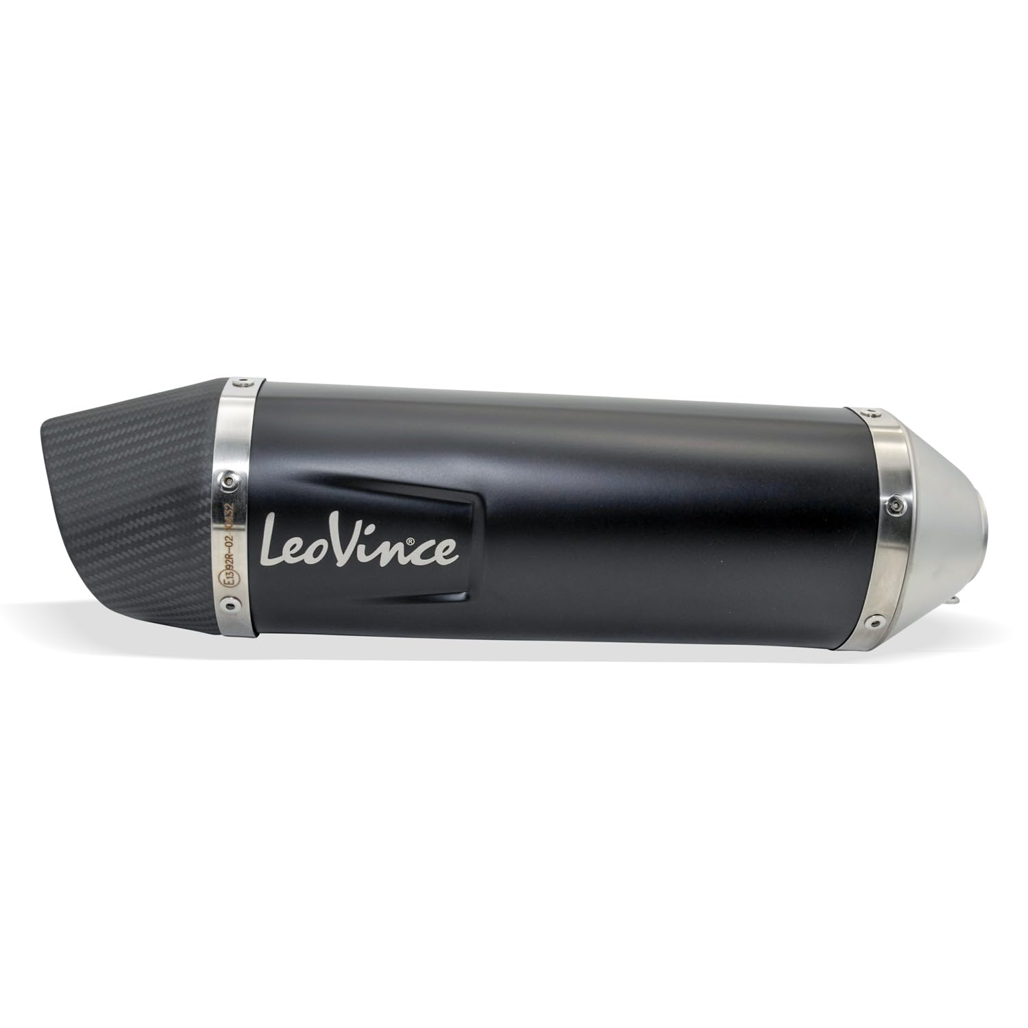 LeoVince SBK Auspuffanlage Für Yamaha X-Max 125 - Edelstahl Mit Carbon Kappe