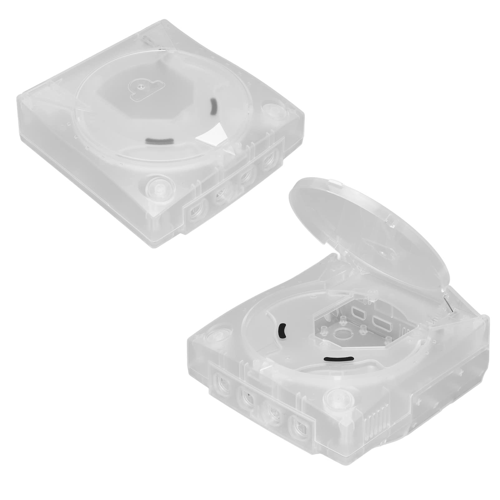 Yctze Guscio Protettivo in Plastica Traslucida, Custodia di Ricambio retrò Portatile e Compatta per Console di Gioco Dreamcast DC
