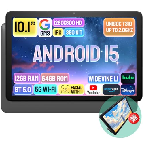 タブレット Android15搭載 Wi-Fiモデル カバー付 10.1インチ 5日間限定】Android 15タブレット新品発売！ - Headwolf WPad6