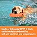 Hundespielzeug,Schwimm Spielzeug für Hunde Wasserspielzeug 22cm Wasser Interaktives Hundespielzeug Hundetraining mit Nylon Rope Trainieren Apportieren im Wasser Spielzeug für Mittelgroße,Große Hunde