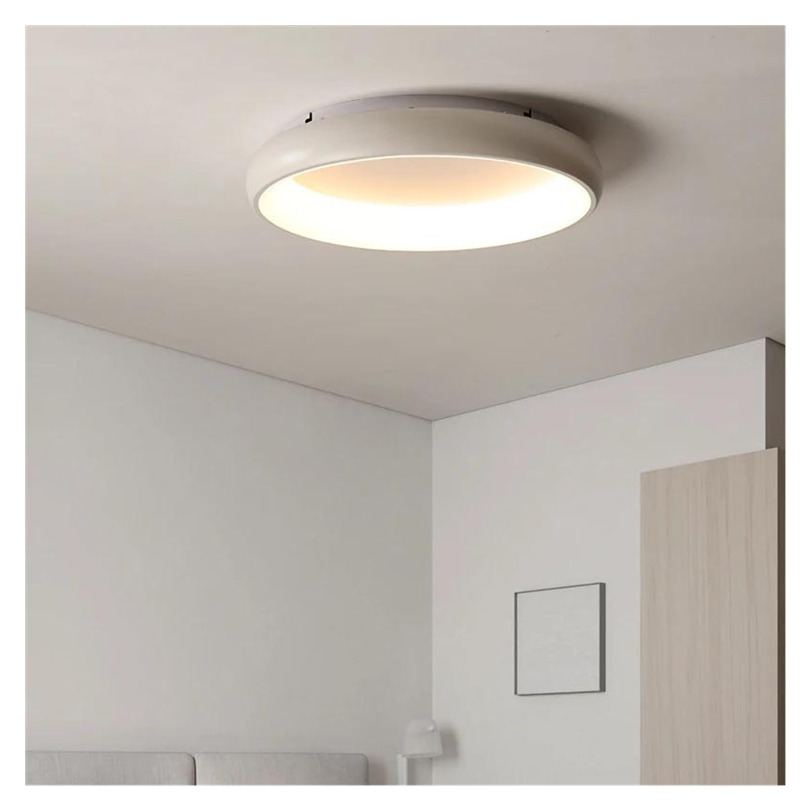 Lampes suspendues et lustre de plafond LED blanc 50cm éclairage intérieur
